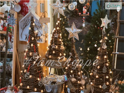 Cây thông Noel dây rừng Vintage số 04 (nhiều cỡ)